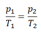 isochorer Prozess - Gleichung 2