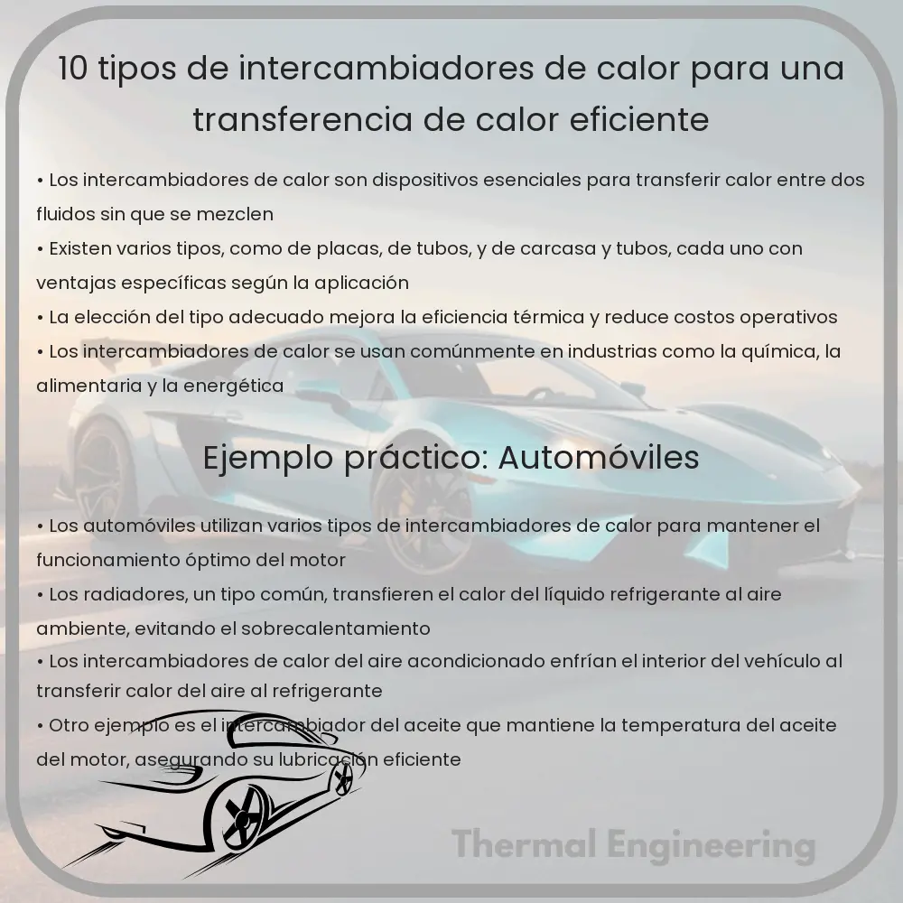 10 Tipos de Intercambiadores de Calor para una Transferencia de Calor Eficiente