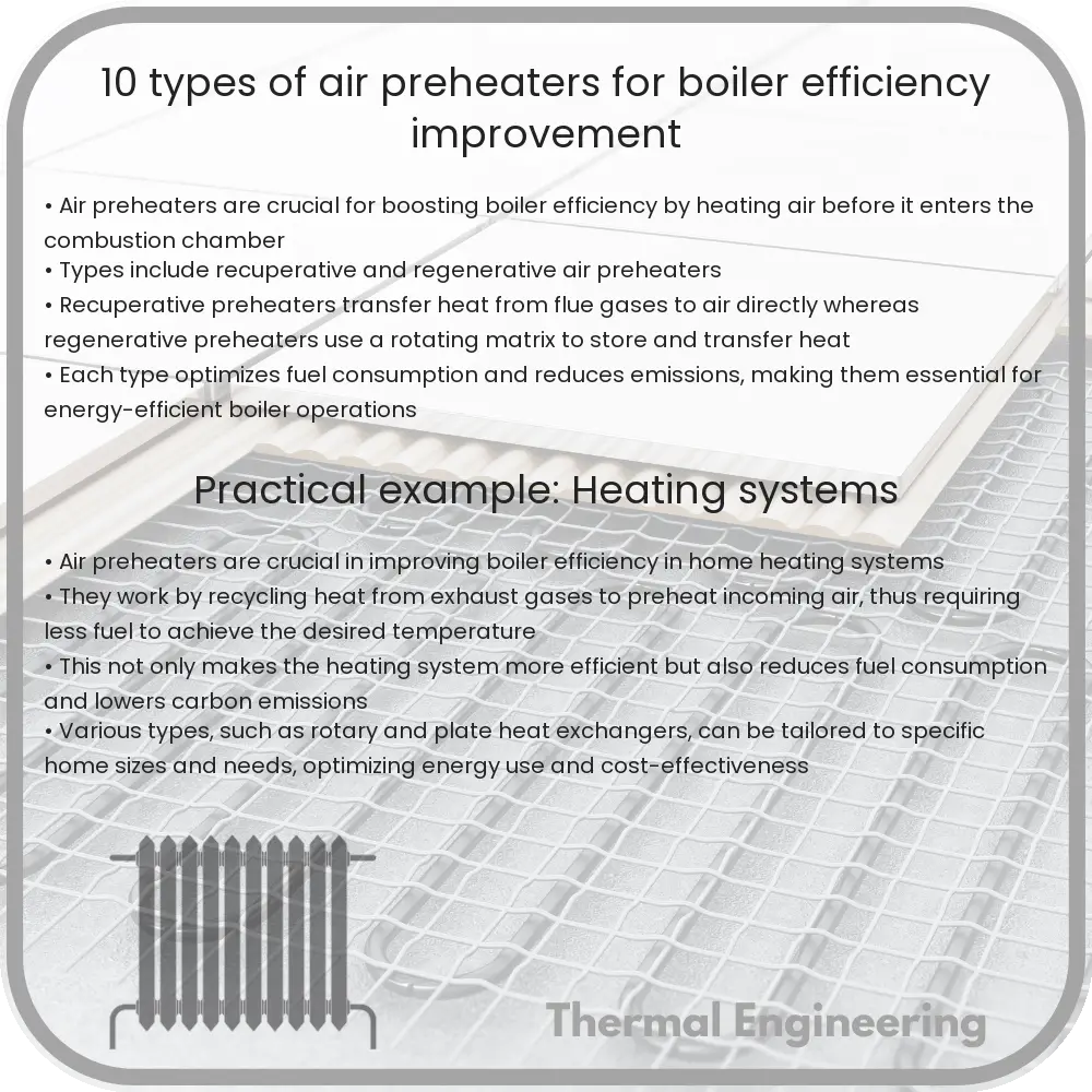 10 Types of Air Preheaters for Boiler Efficiency Improvement