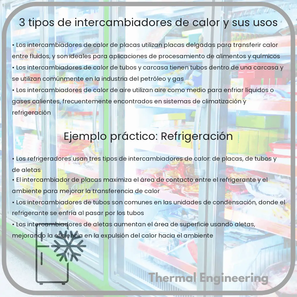 3 Tipos de Intercambiadores de Calor y Sus Usos