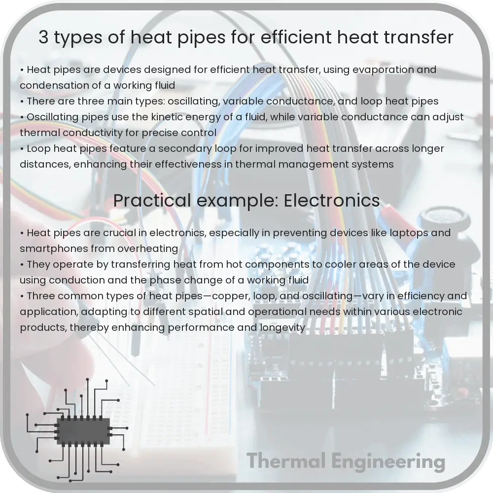 3 Types of Heat Pipes for Efficient Heat Transfer