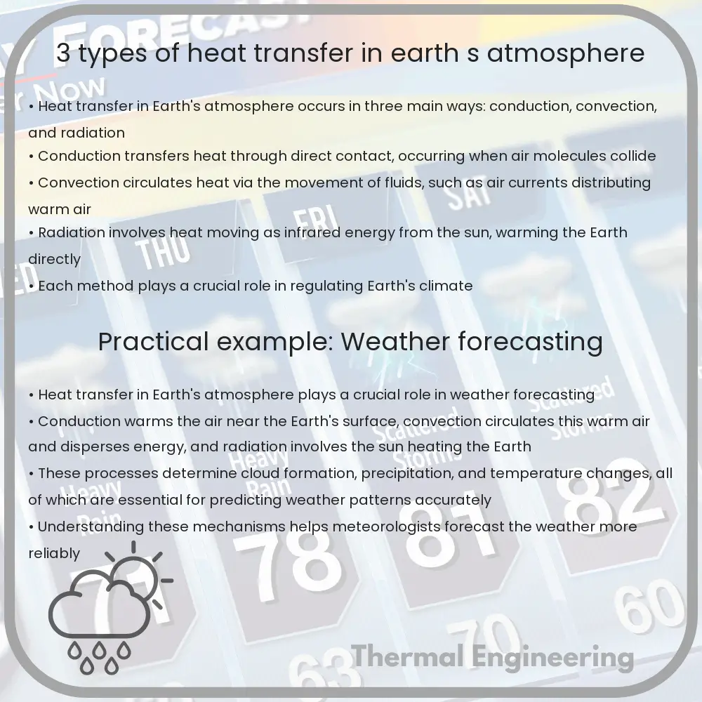 3 Types of Heat Transfer in Earth's Atmosphere