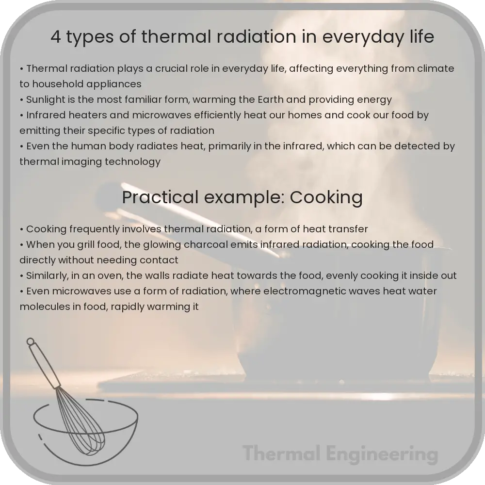 4 Types of Thermal Radiation in Everyday Life