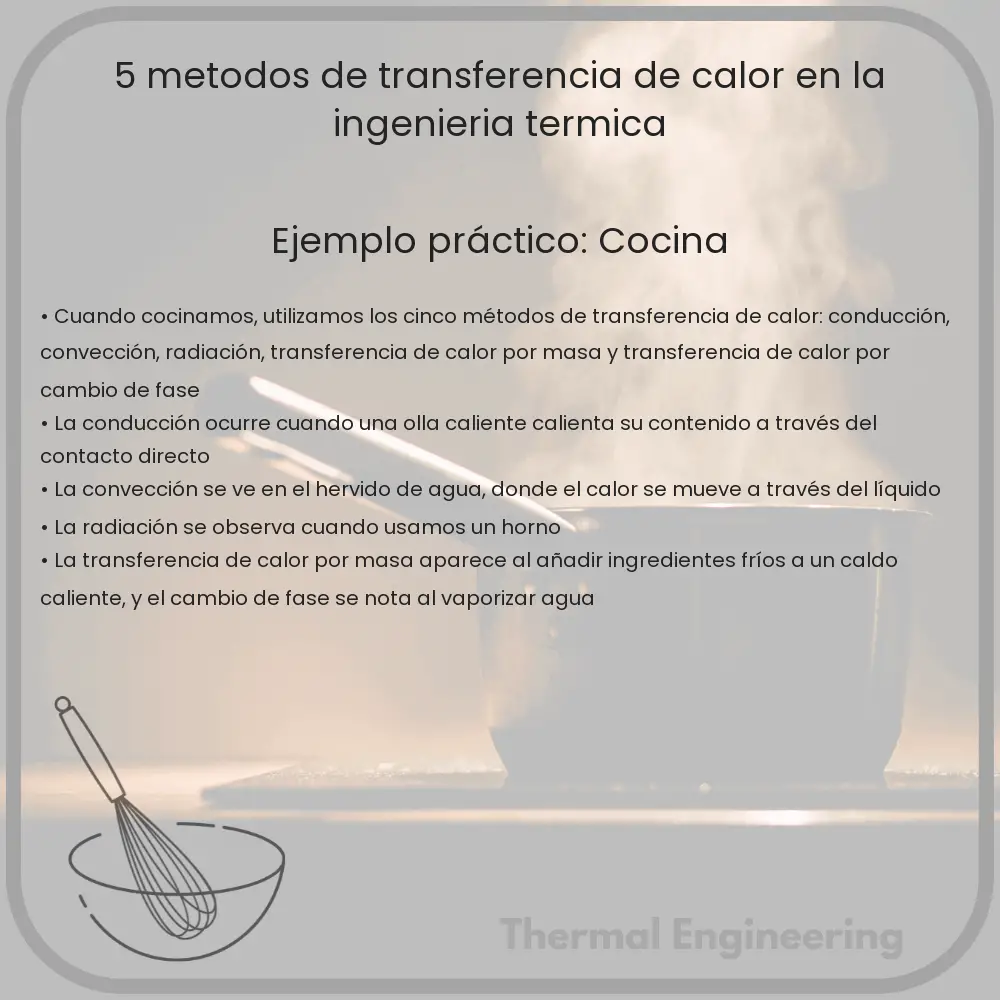5 Métodos de Transferencia de Calor en la Ingeniería Térmica