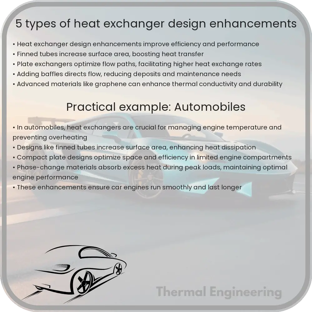 5 Types of Heat Exchanger Design Enhancements
