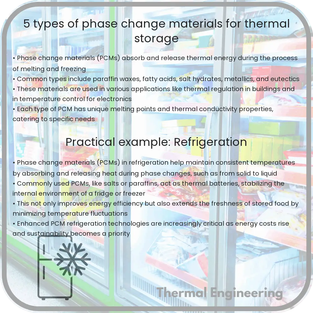5 Types of Phase Change Materials for Thermal Storage