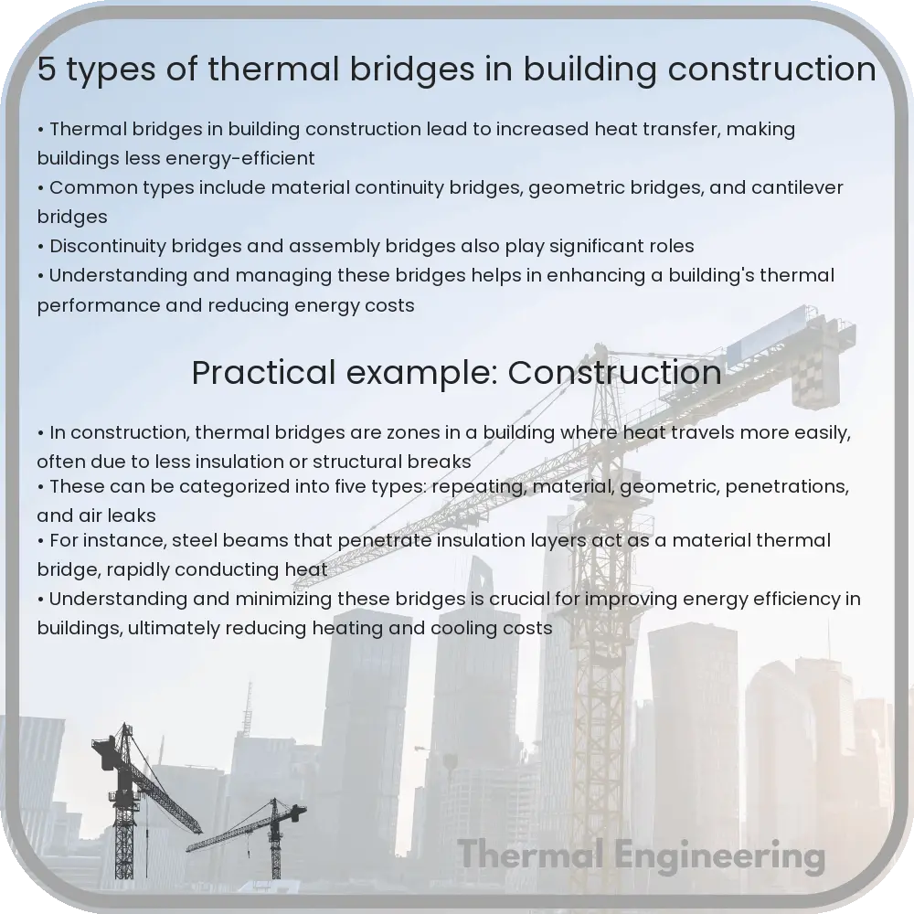 5 Types of Thermal Bridges in Building Construction