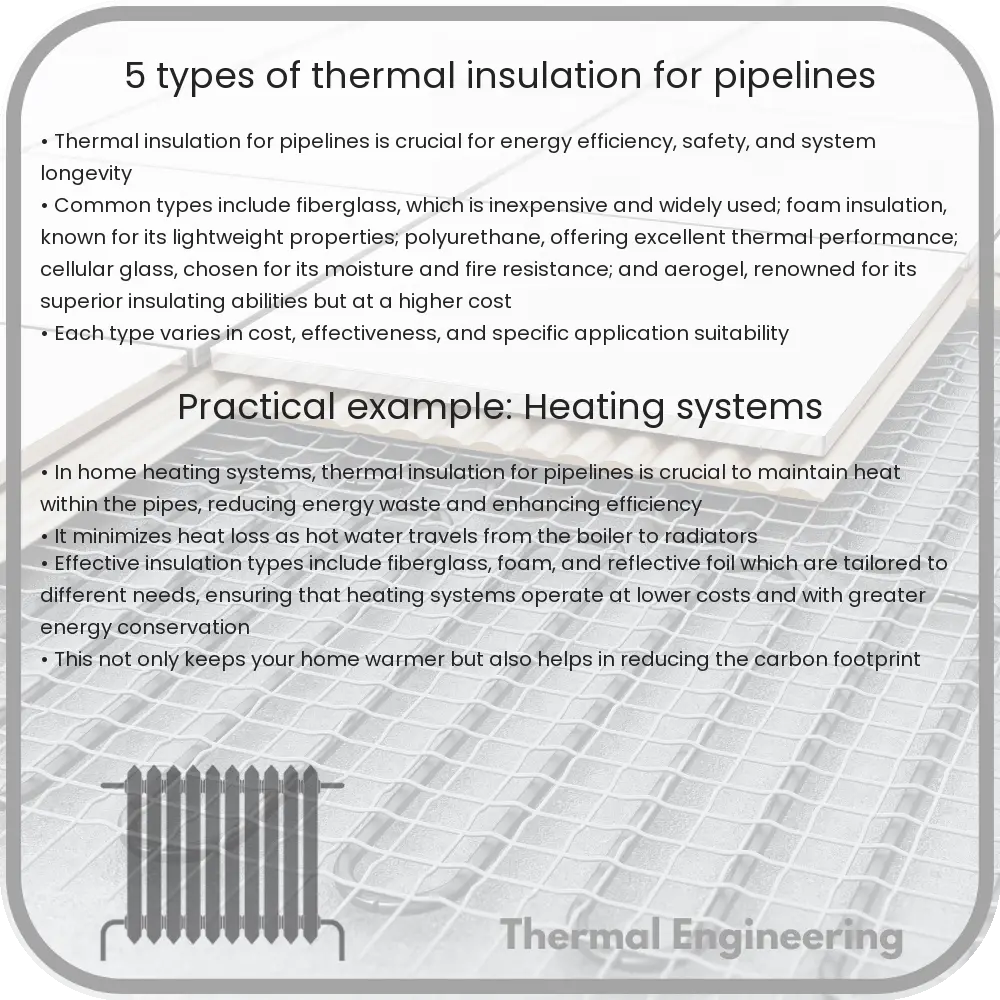 5 Types of Thermal Insulation for Pipelines