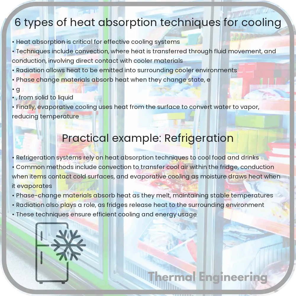 6 Types of Heat Absorption Techniques for Cooling