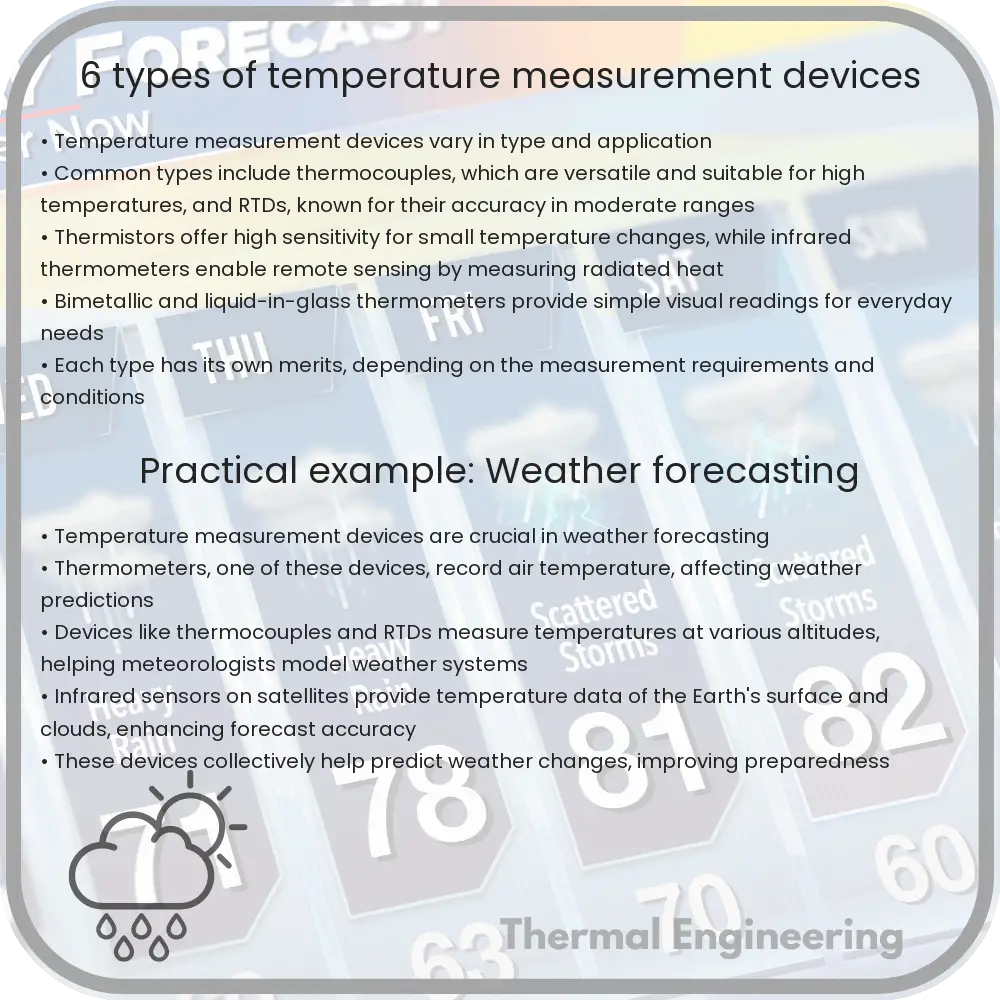 6 Types of Temperature Measurement Devices