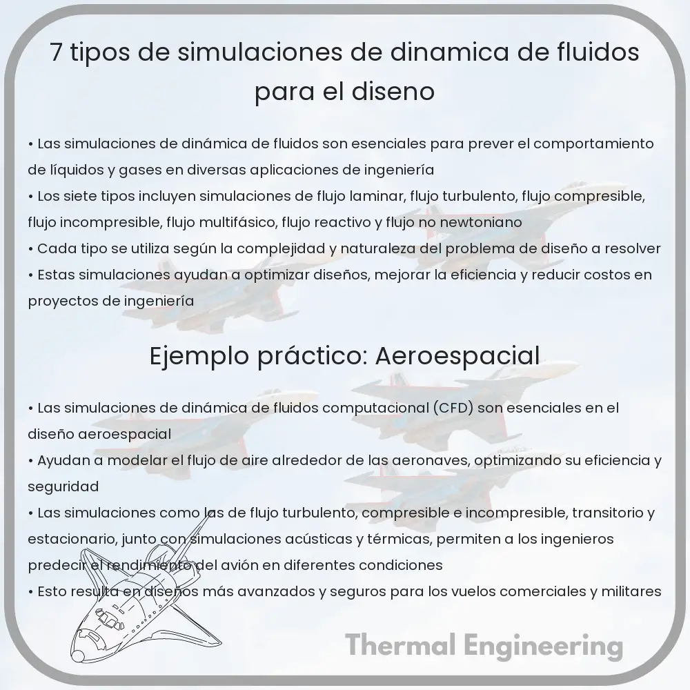 7 Tipos de Simulaciones de Dinámica de Fluidos para el Diseño