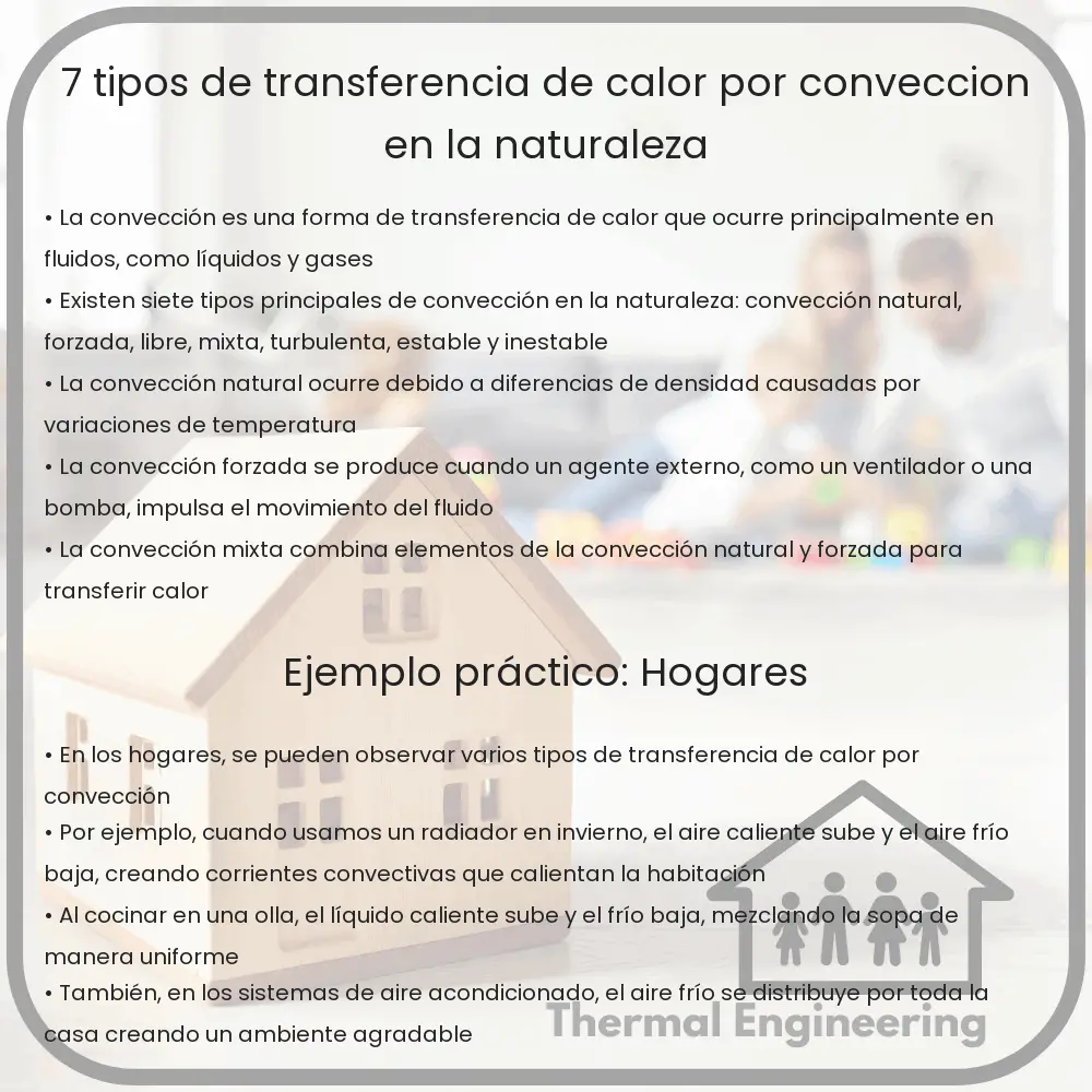 7 Tipos de Transferencia de Calor por Convección en la Naturaleza