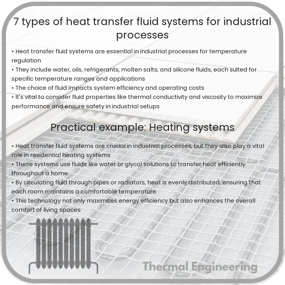 7 Types of Heat Transfer Fluid Systems for Industrial Processes