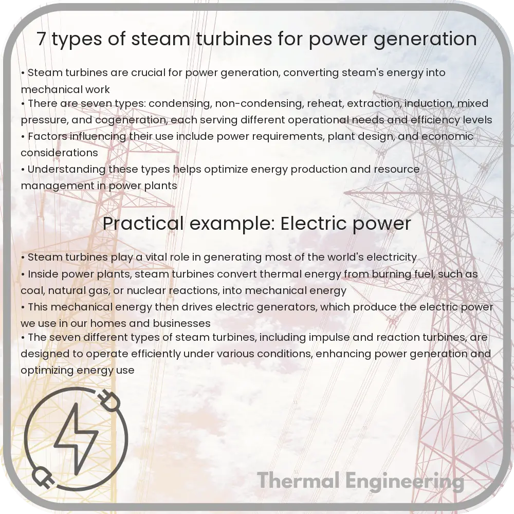 7 Types of Steam Turbines for Power Generation