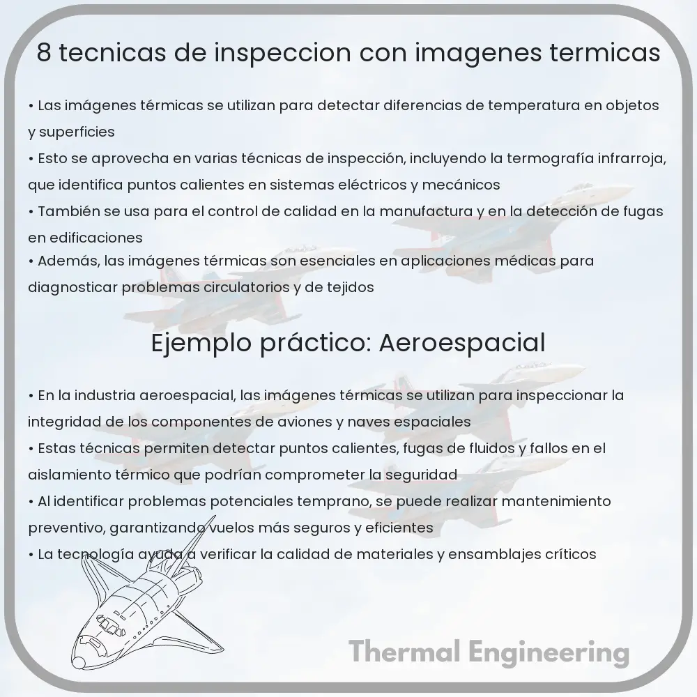 8 Técnicas de Inspección con Imágenes Térmicas