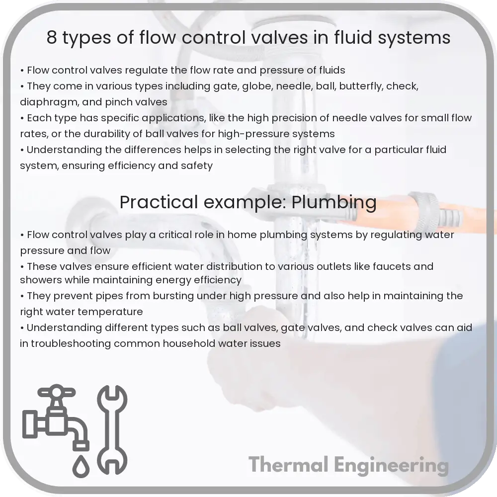 8 Types of Flow Control Valves in Fluid Systems