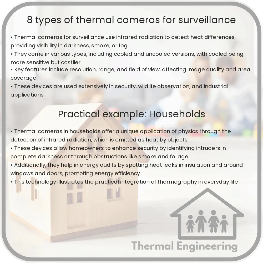 8 Types of Thermal Cameras for Surveillance