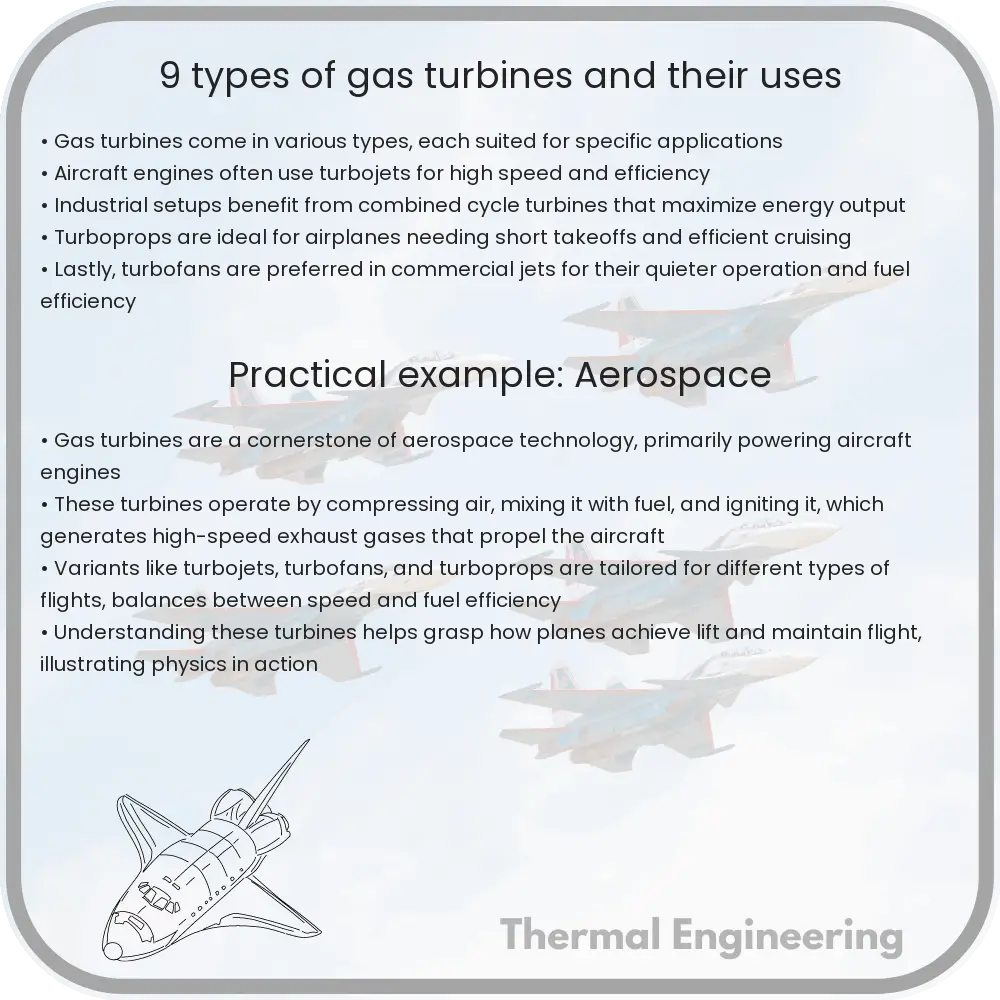 9 Types of Gas Turbines and Their Uses