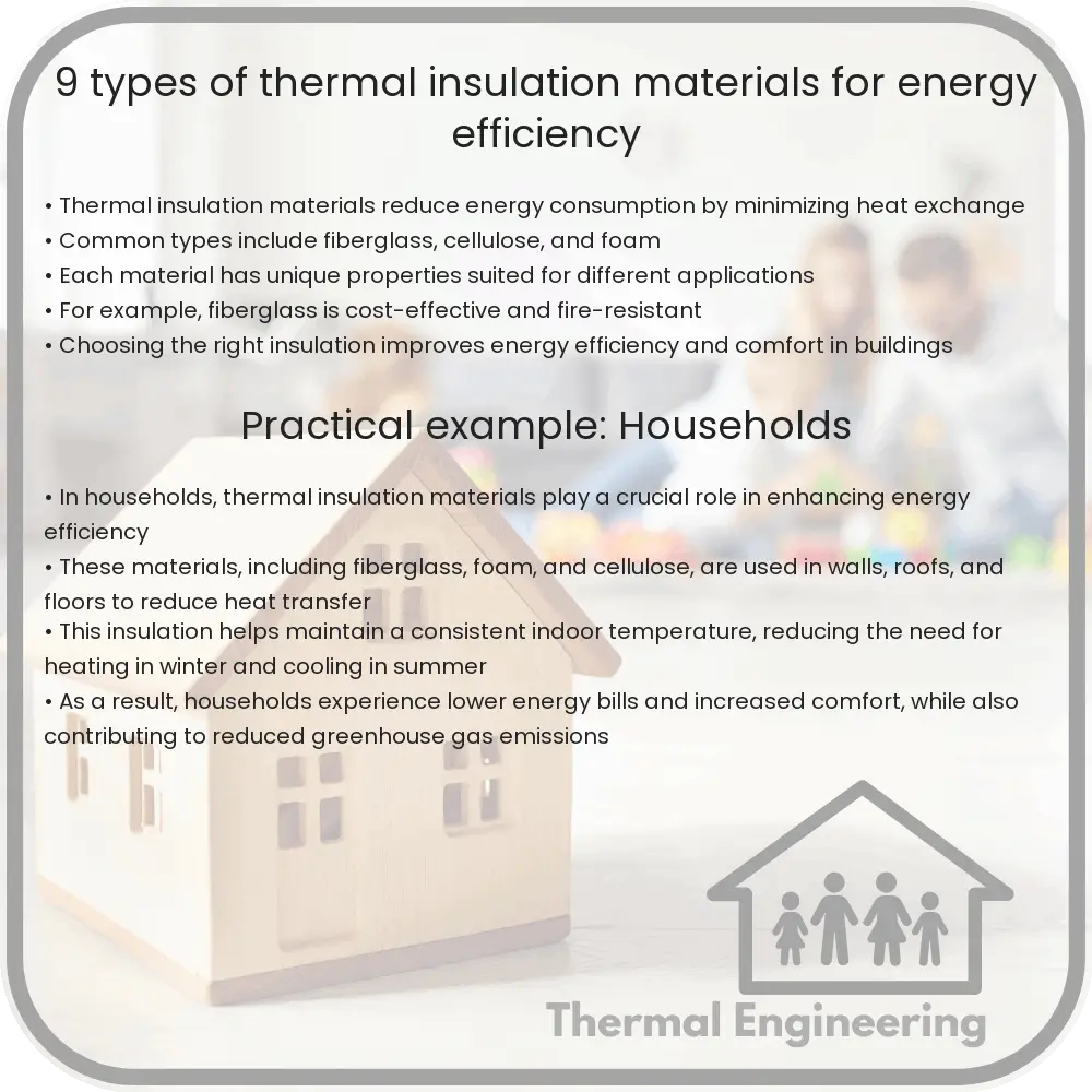 9 Types of Thermal Insulation Materials for Energy Efficiency