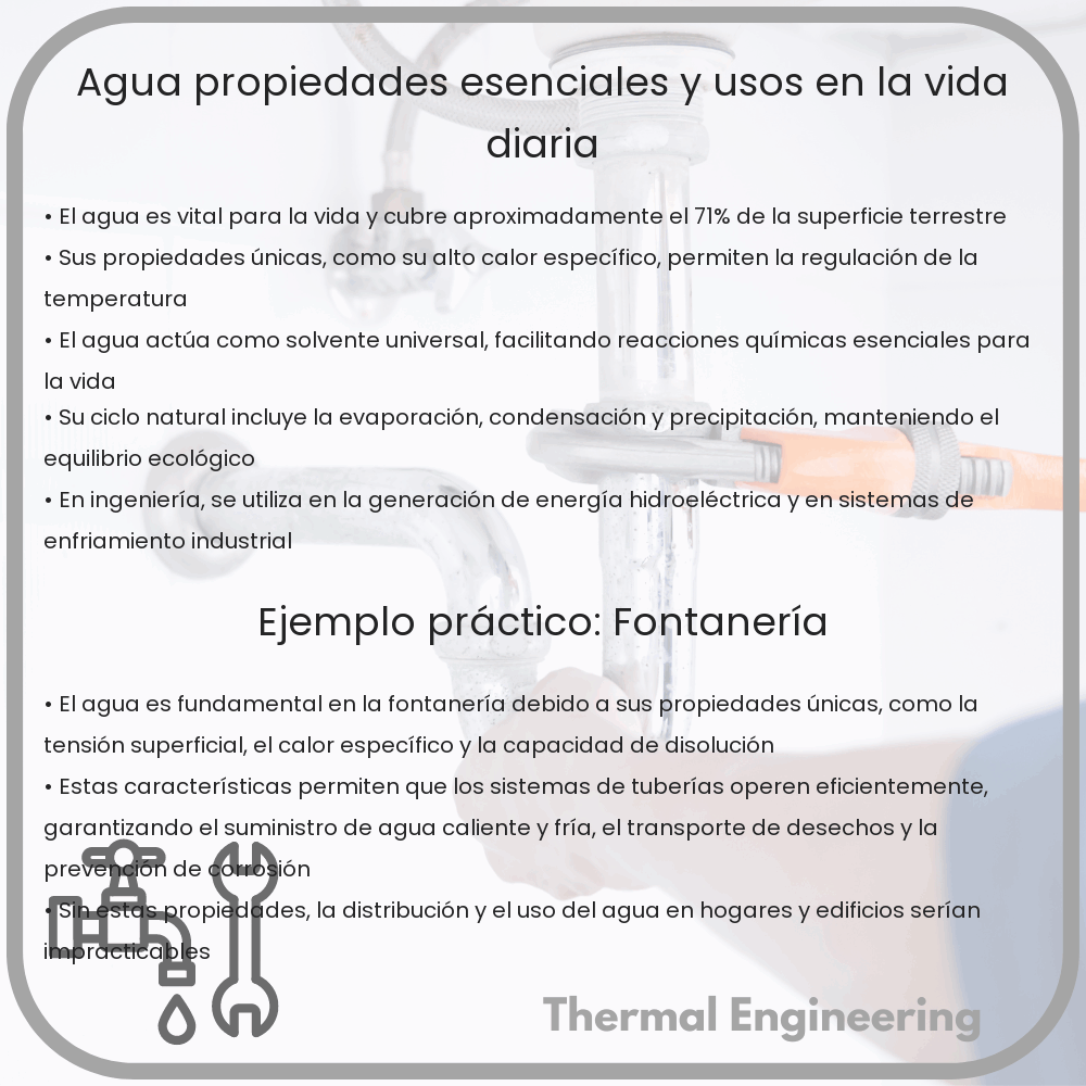 Agua | Propiedades Esenciales y Usos en la Vida Diaria