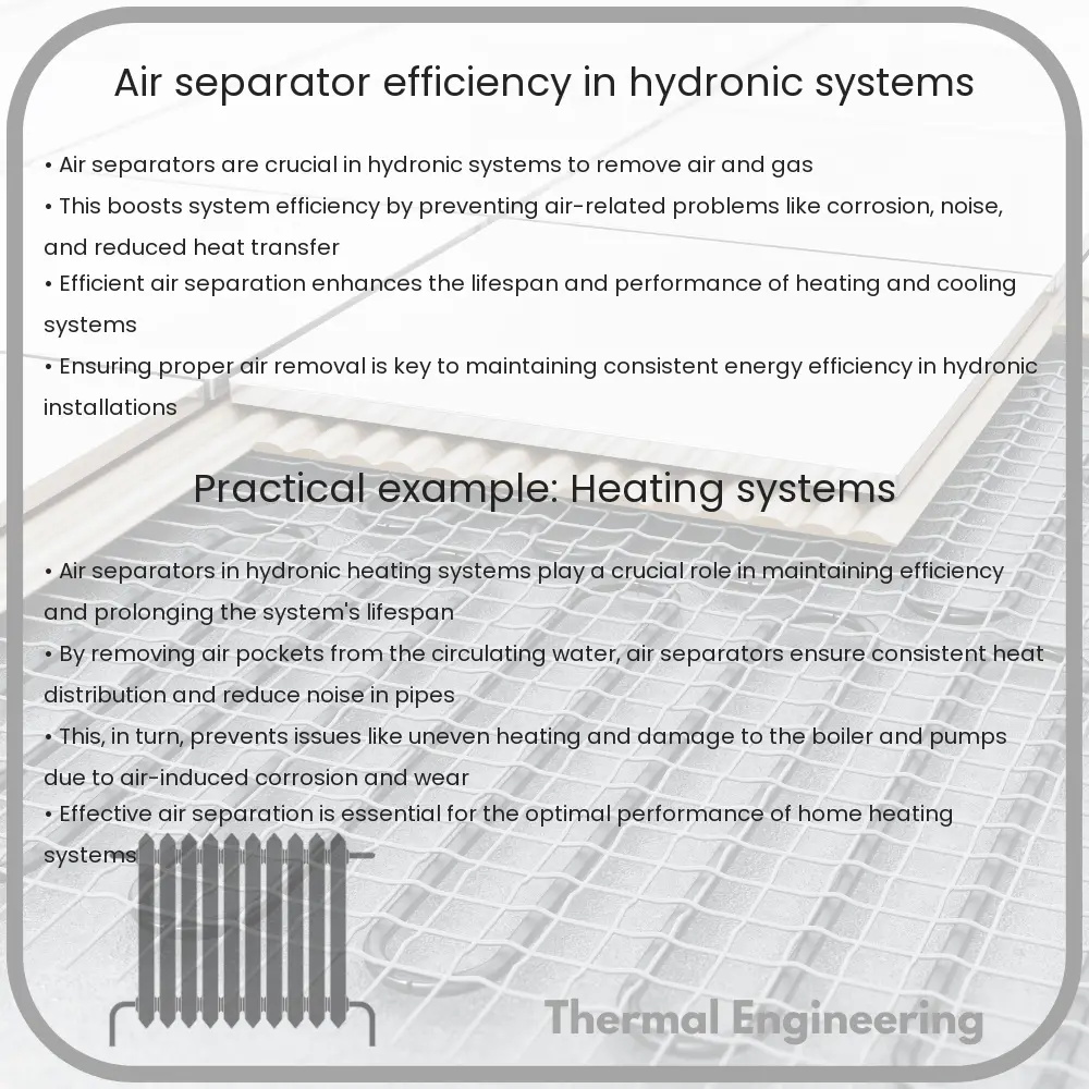 Air Separator | Efficiency in Hydronic Systems