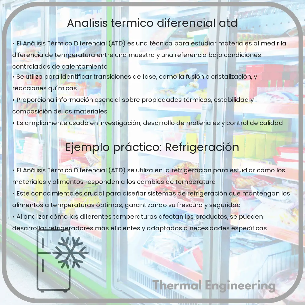Análisis Térmico Diferencial (ATD)