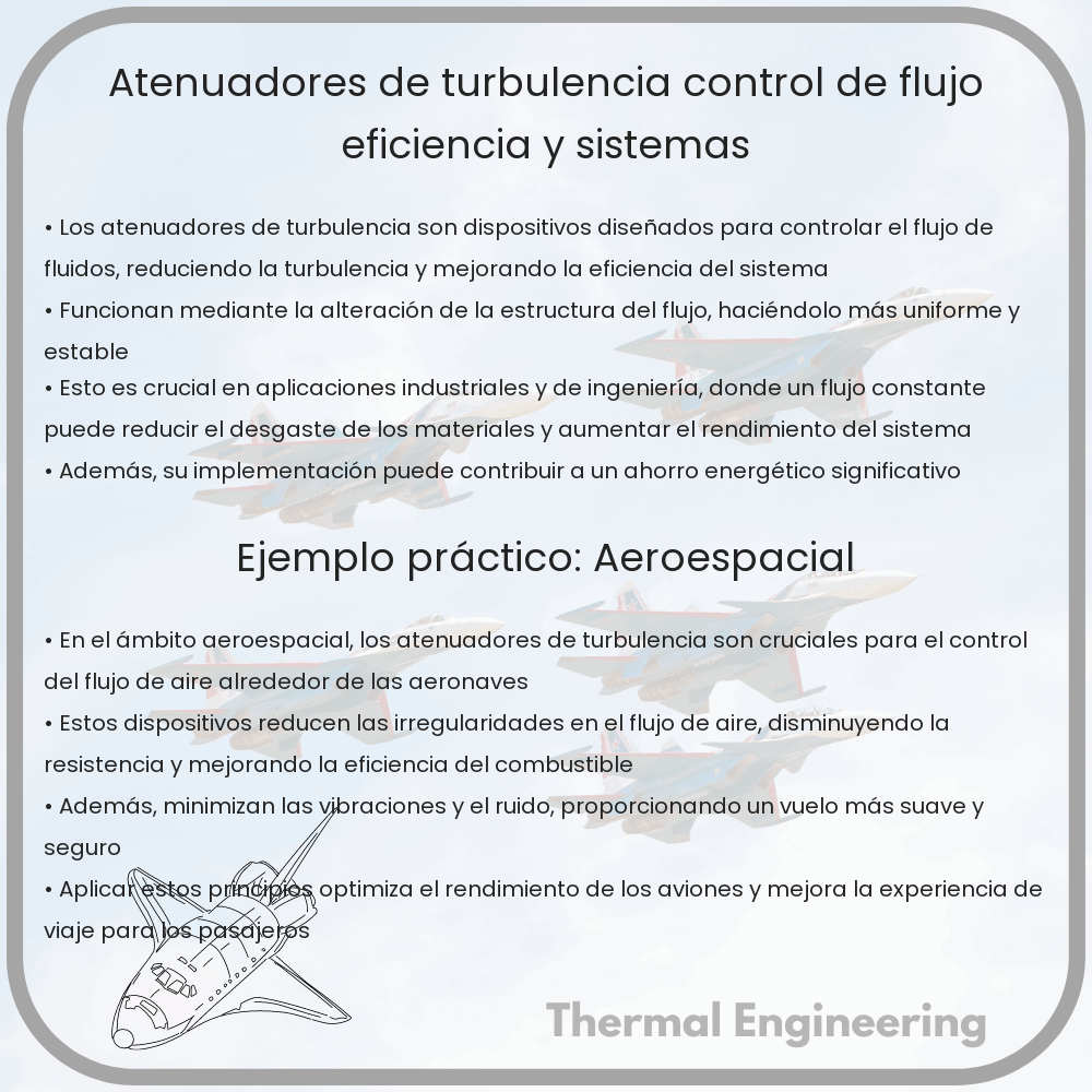Atenuadores de Turbulencia | Control de Flujo, Eficiencia y Sistemas
