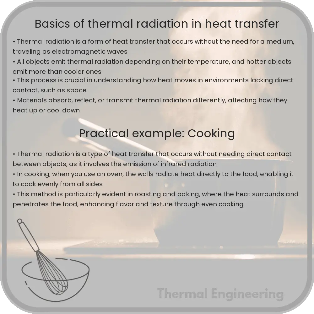 Basics of Thermal Radiation in Heat Transfer