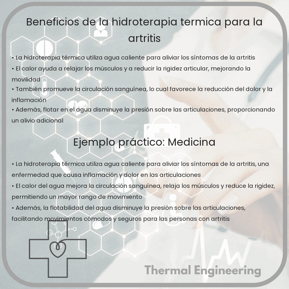 Beneficios de la hidroterapia térmica para la artritis