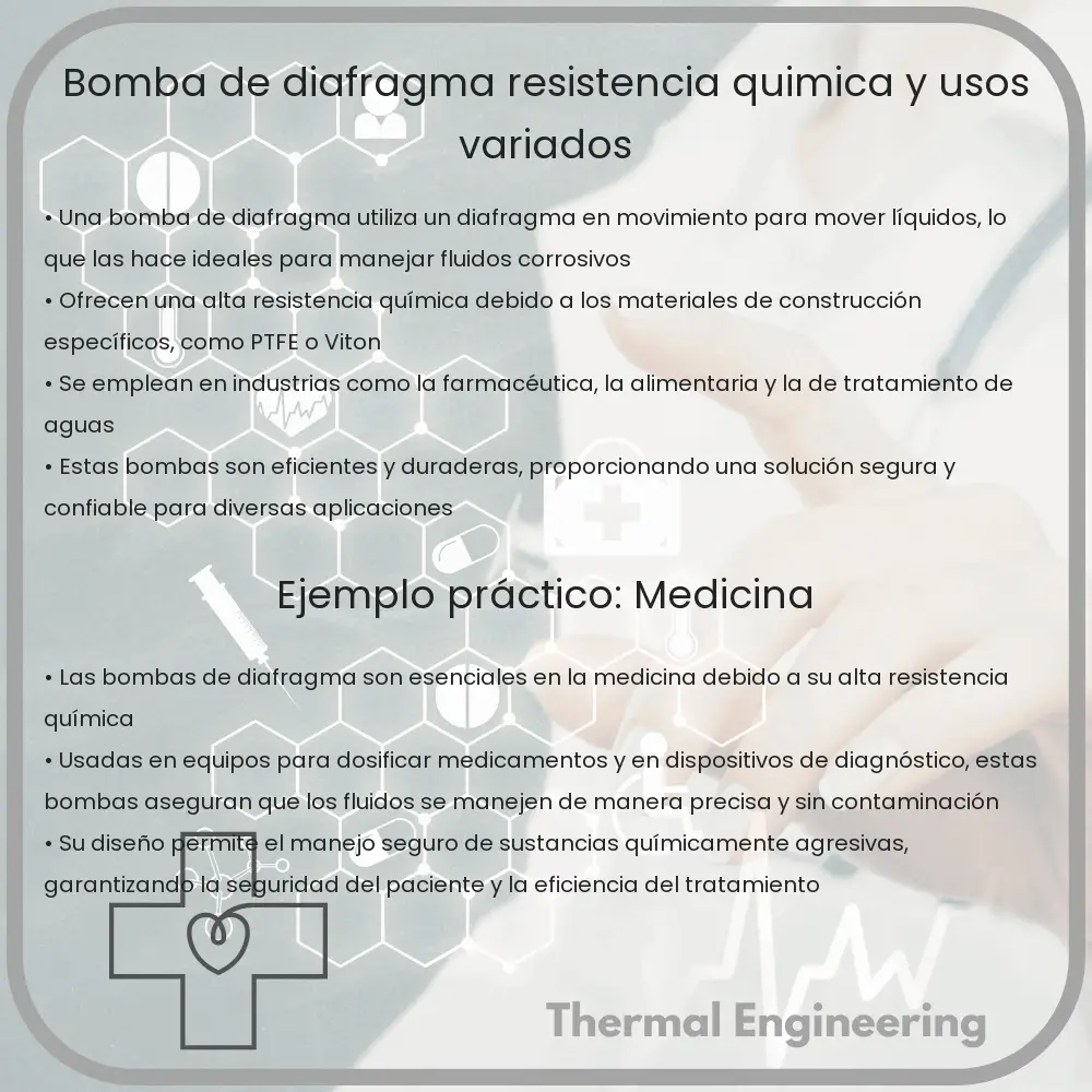 Bomba de Diafragma | Resistencia Química y Usos Variados