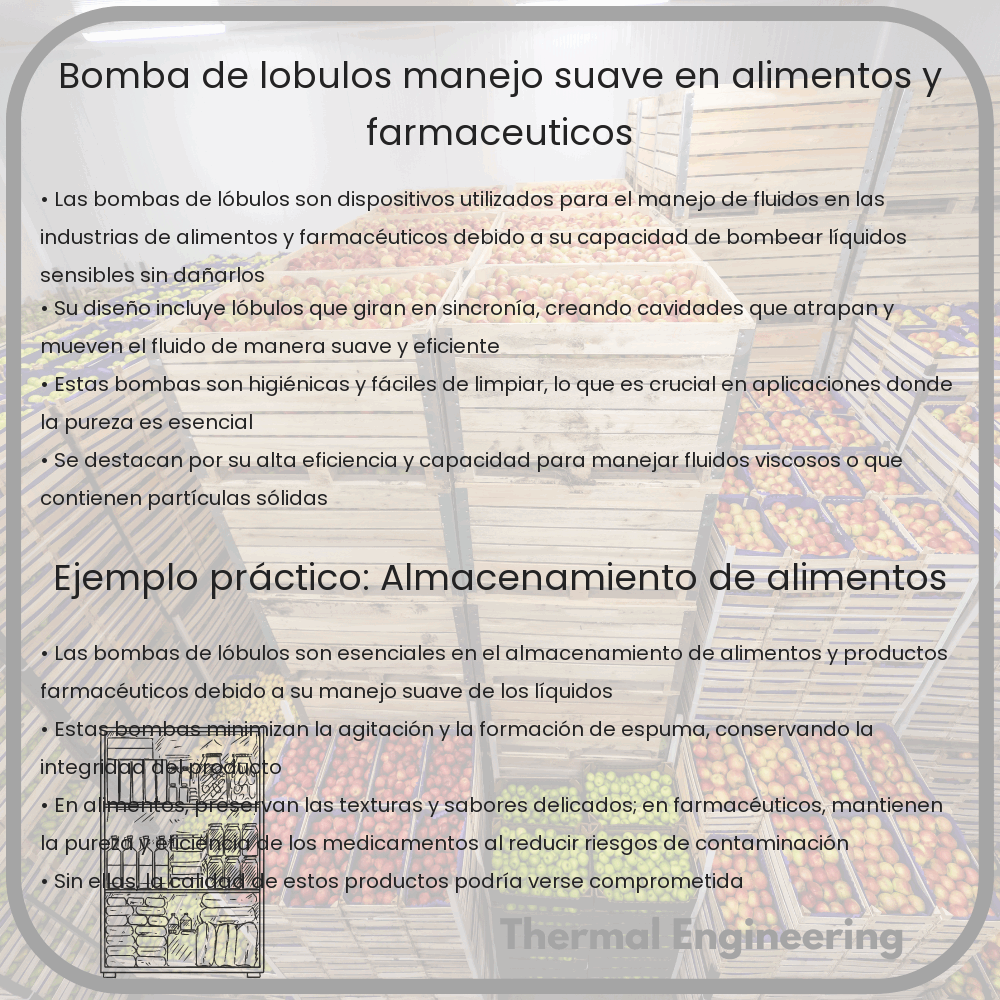 Bomba de lóbulos | Manejo suave en alimentos y farmacéuticos