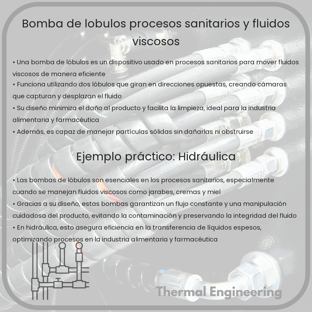Bomba de Lóbulos | Procesos Sanitarios y Fluidos Viscosos