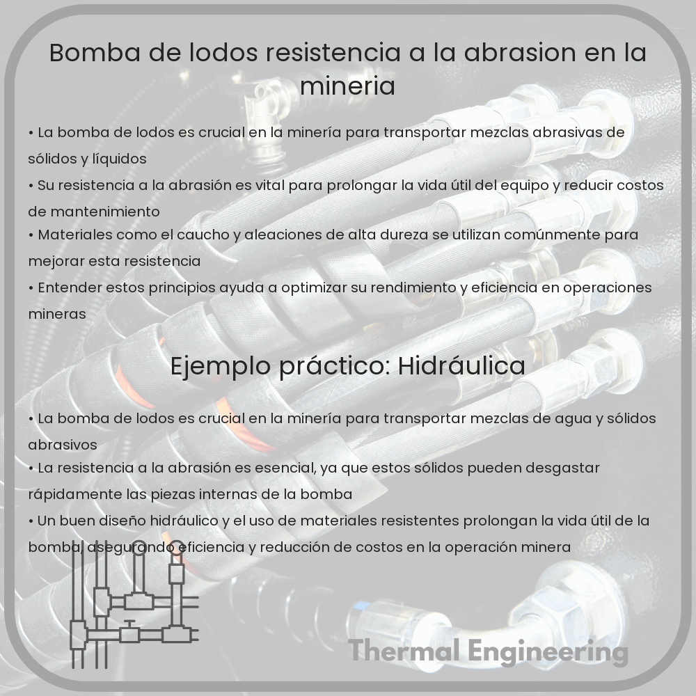 Bomba de Lodos | Resistencia a la Abrasión en la Minería