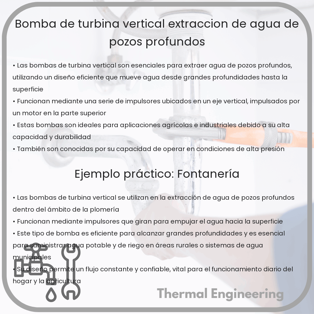 Bomba de Turbina Vertical | Extracción de Agua de Pozos Profundos