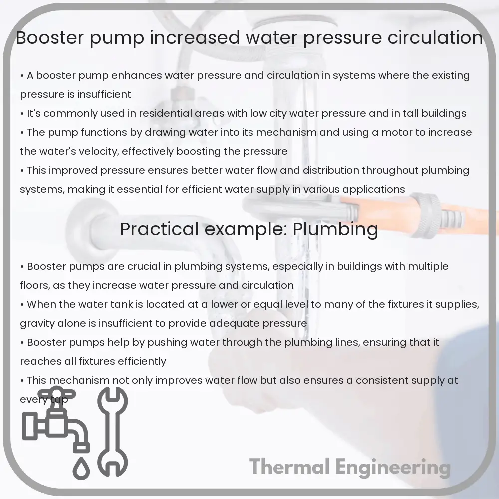 Booster Pump | Increased Water Pressure & Circulation