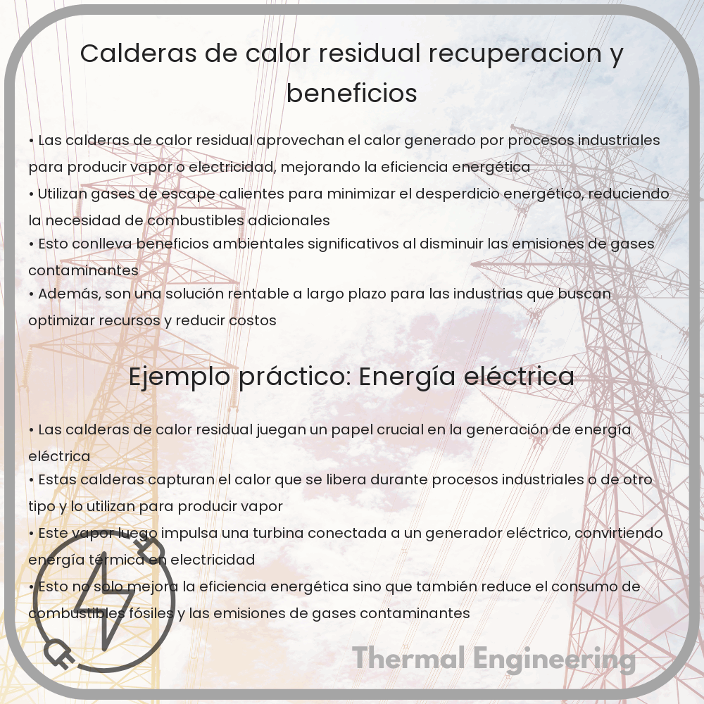Calderas de Calor Residual | Recuperación y Beneficios