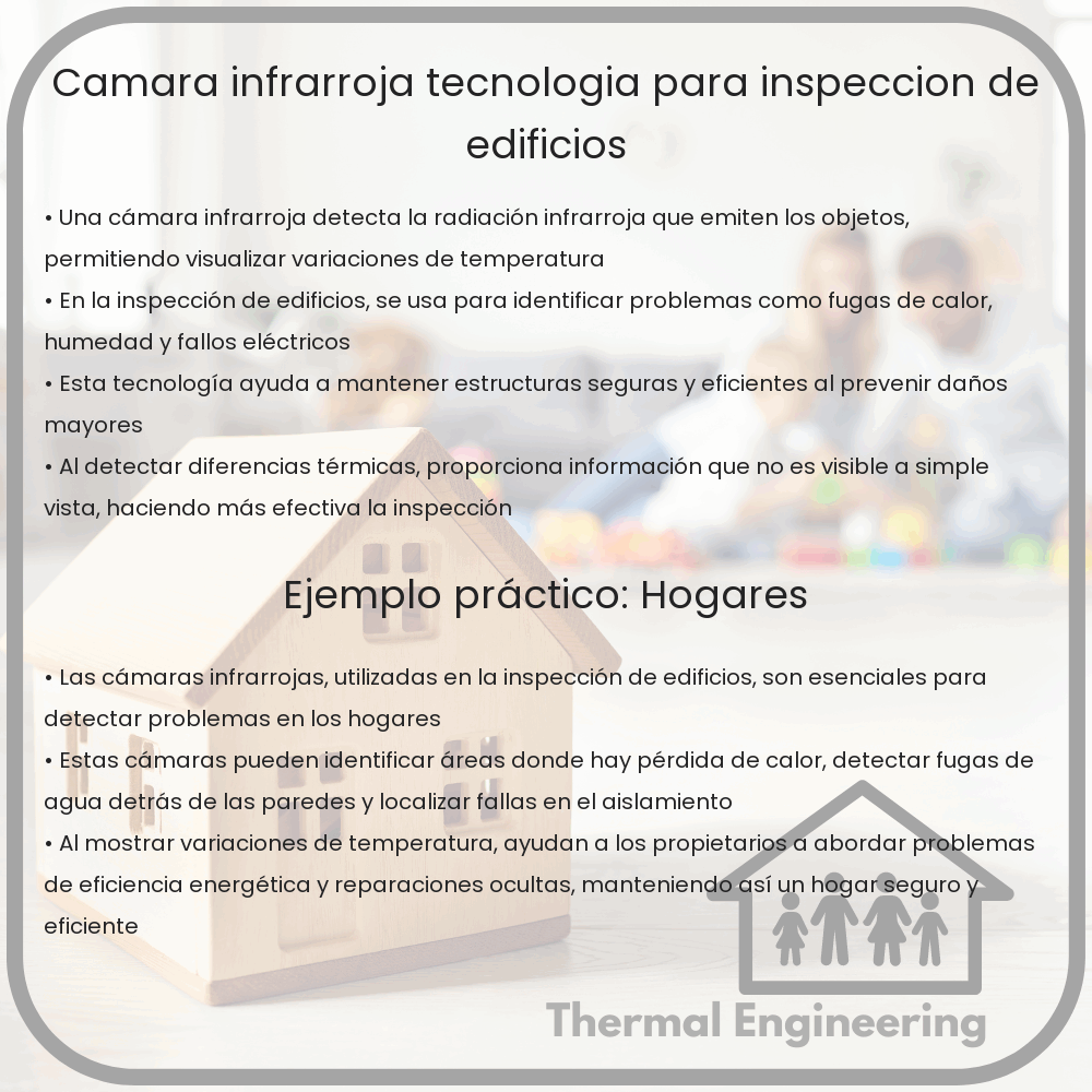 Cámara Infrarroja | Tecnología para Inspección de Edificios