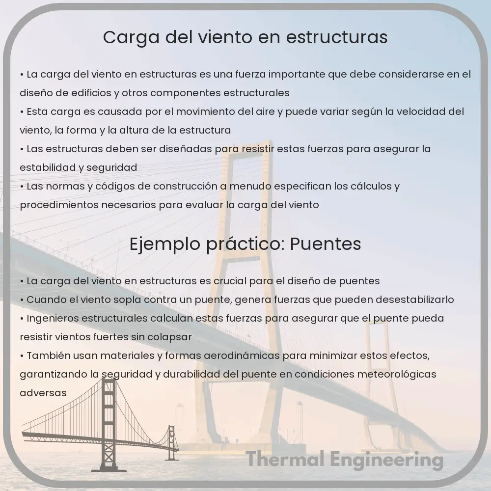 Carga del viento en estructuras