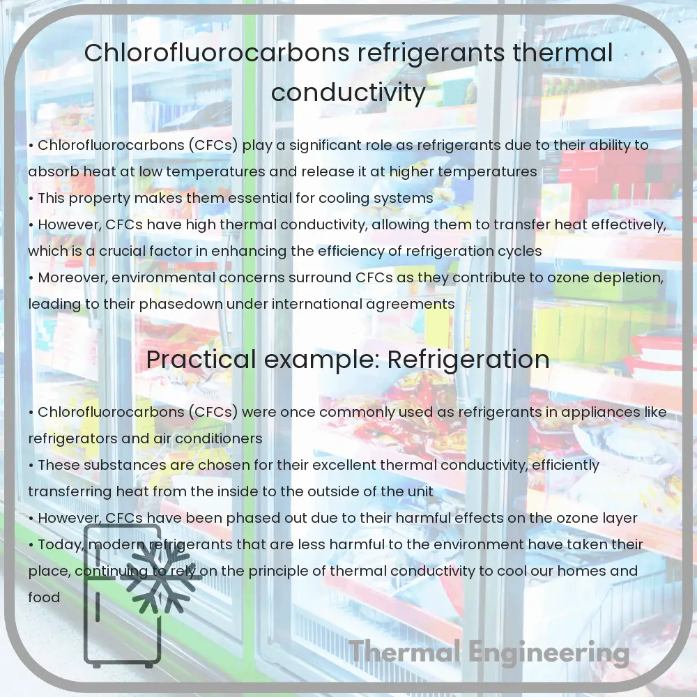 Chlorofluorocarbons | Refrigerants & Thermal Conductivity
