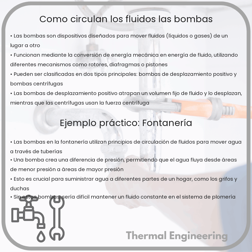 ¿Cómo Circulan los Fluidos las Bombas?