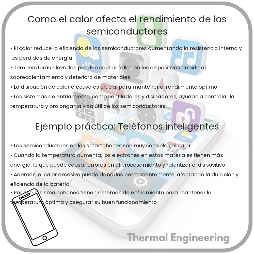 Cómo el calor afecta el rendimiento de los semiconductores