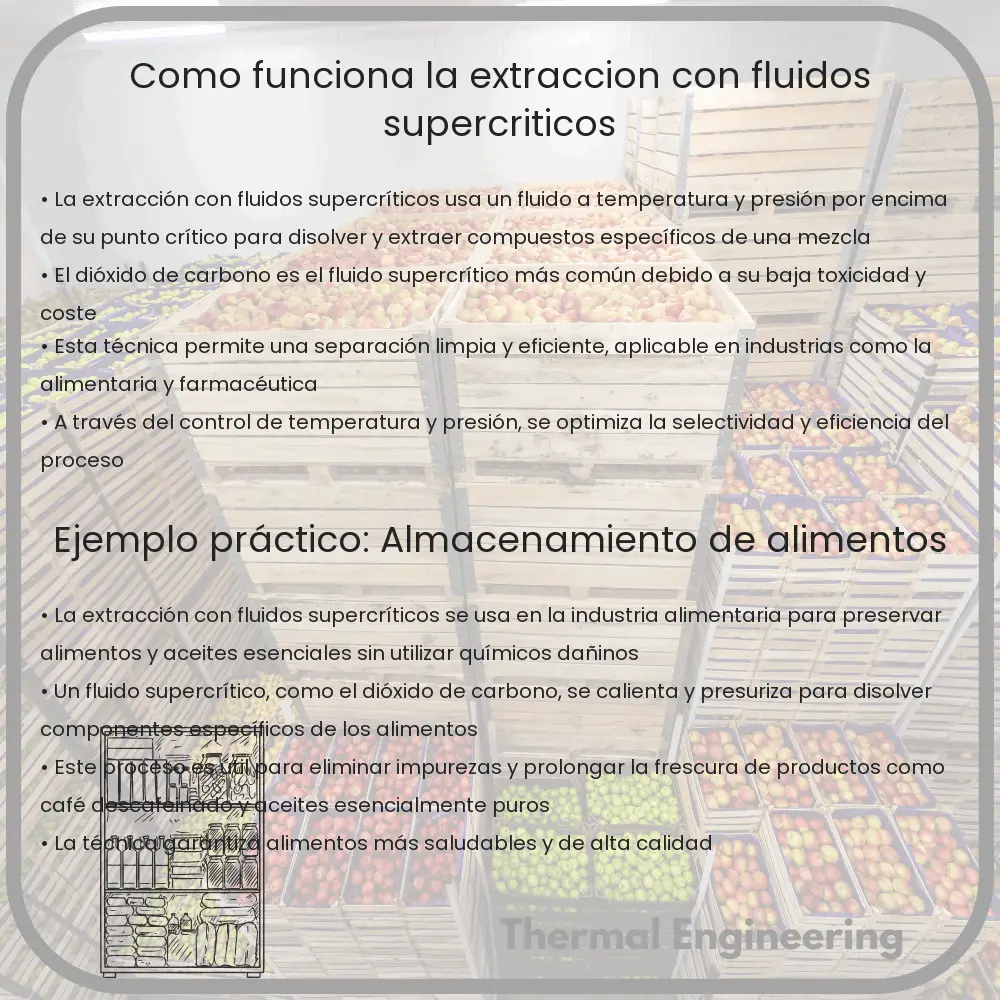 ¿Cómo funciona la extracción con fluidos supercríticos?