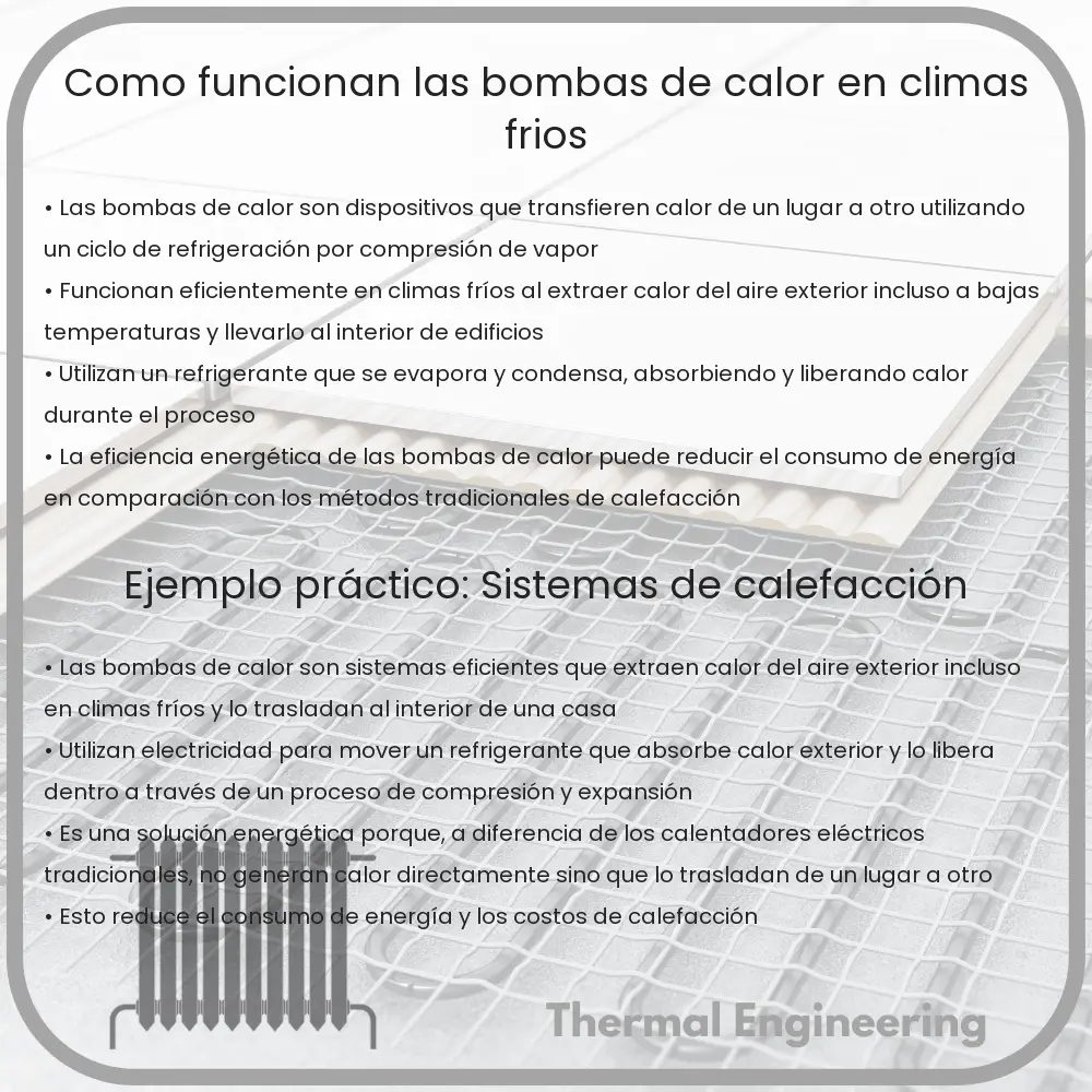 ¿Cómo Funcionan las Bombas de Calor en Climas Fríos?