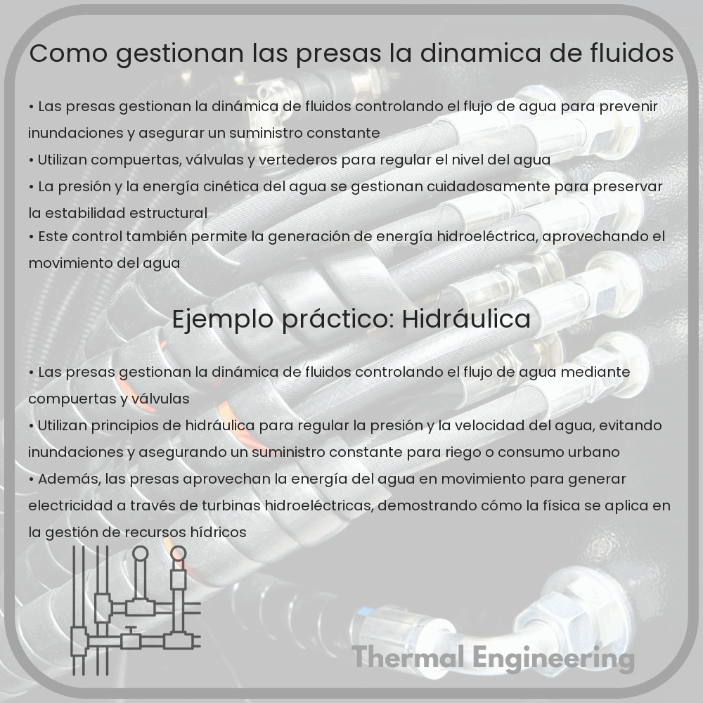¿Cómo Gestionan las Presas la Dinámica de Fluidos?