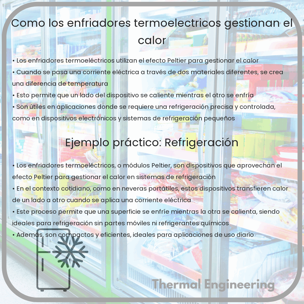 Cómo los enfriadores termoeléctricos gestionan el calor