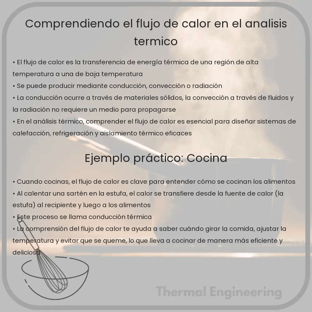Comprendiendo el Flujo de Calor en el Análisis Térmico
