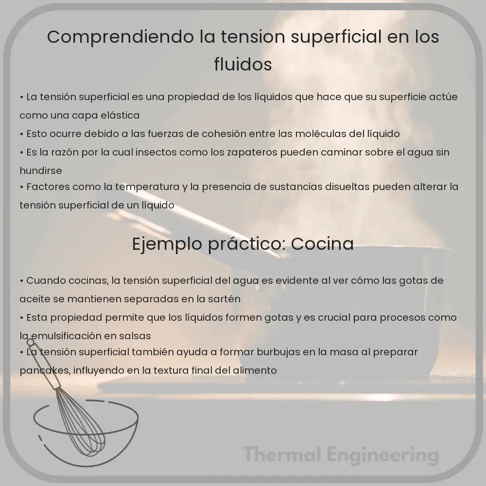 Comprendiendo la Tensión Superficial en los Fluidos