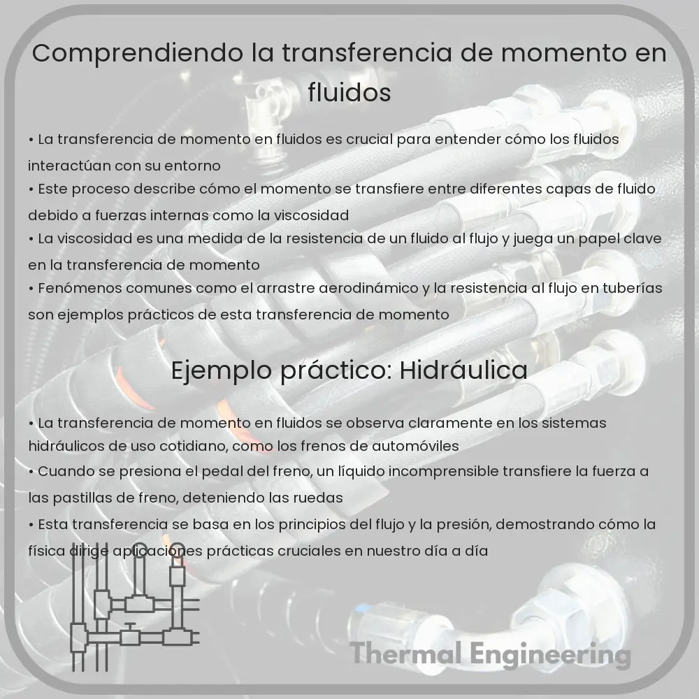 Comprendiendo la Transferencia de Momento en Fluidos