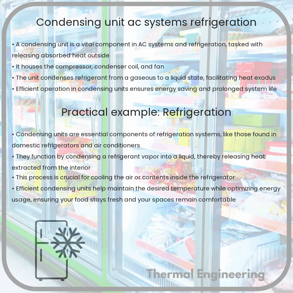 Condensing Unit | AC Systems & Refrigeration