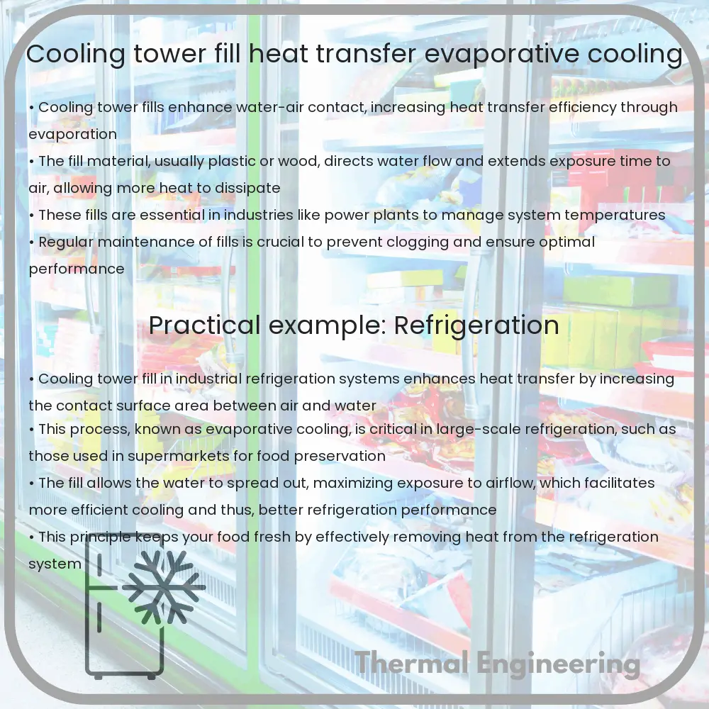 Cooling Tower Fill | Heat Transfer & Evaporative Cooling